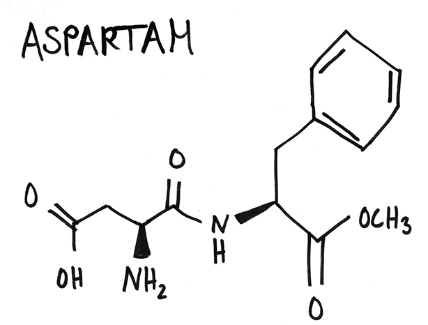 Aspartam Grafik