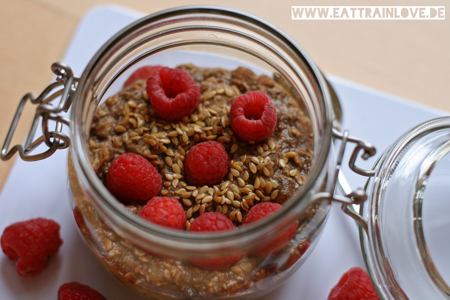 Clean-Eating-Oatmeal-Himbeere