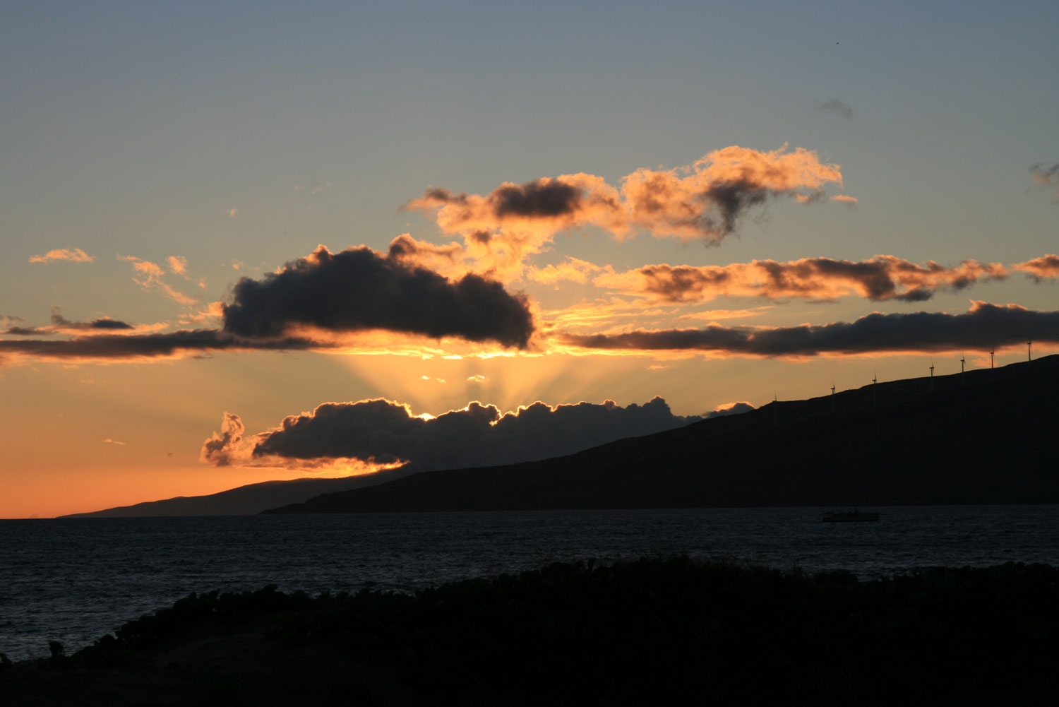 Maui-Sonnenuntergang