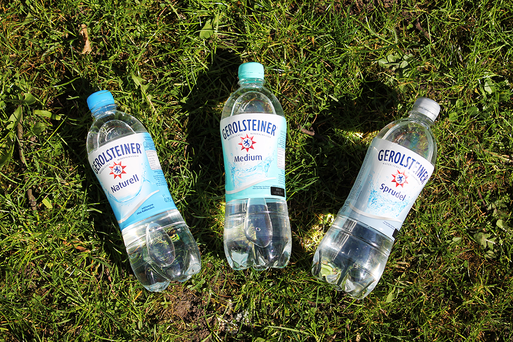 Gerolsteiner Projekt Wasserwoche Flaschen